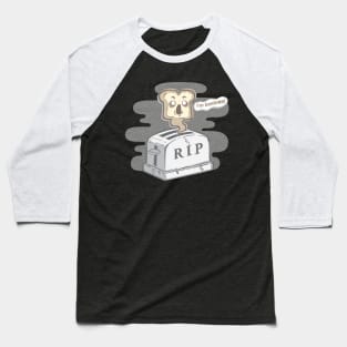 Toast Ghost Baseball T-Shirt